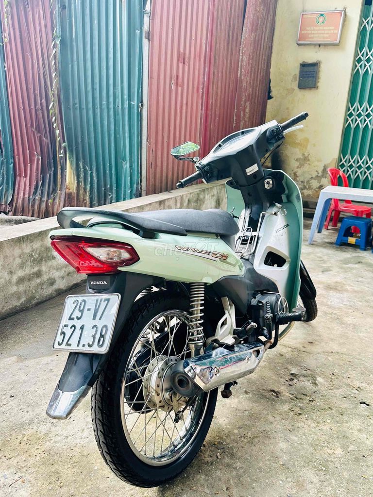 Honda Wave 2020 бирюзовый 52740 км