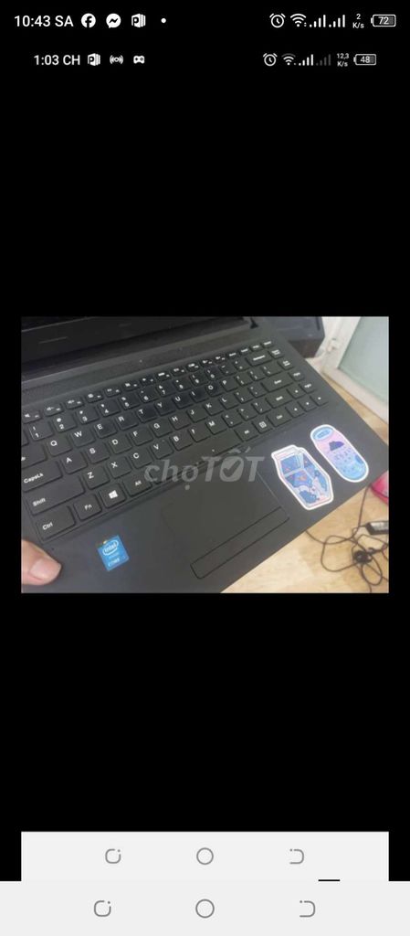 xác Lenovo Ideapad 100-14IBD Đen. Mua bán Laptop tại Quận Gò Vấp Tp Hồ Chí Minh được đăng bởi Đông hình 1