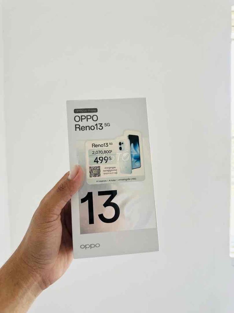 OPPO Reno13 5G 256GB Xanh Mới. Mua bán Điện thoại tại Huyện Dương Minh Châu Tây Ninh được đăng bởi Thanh Long hình 1