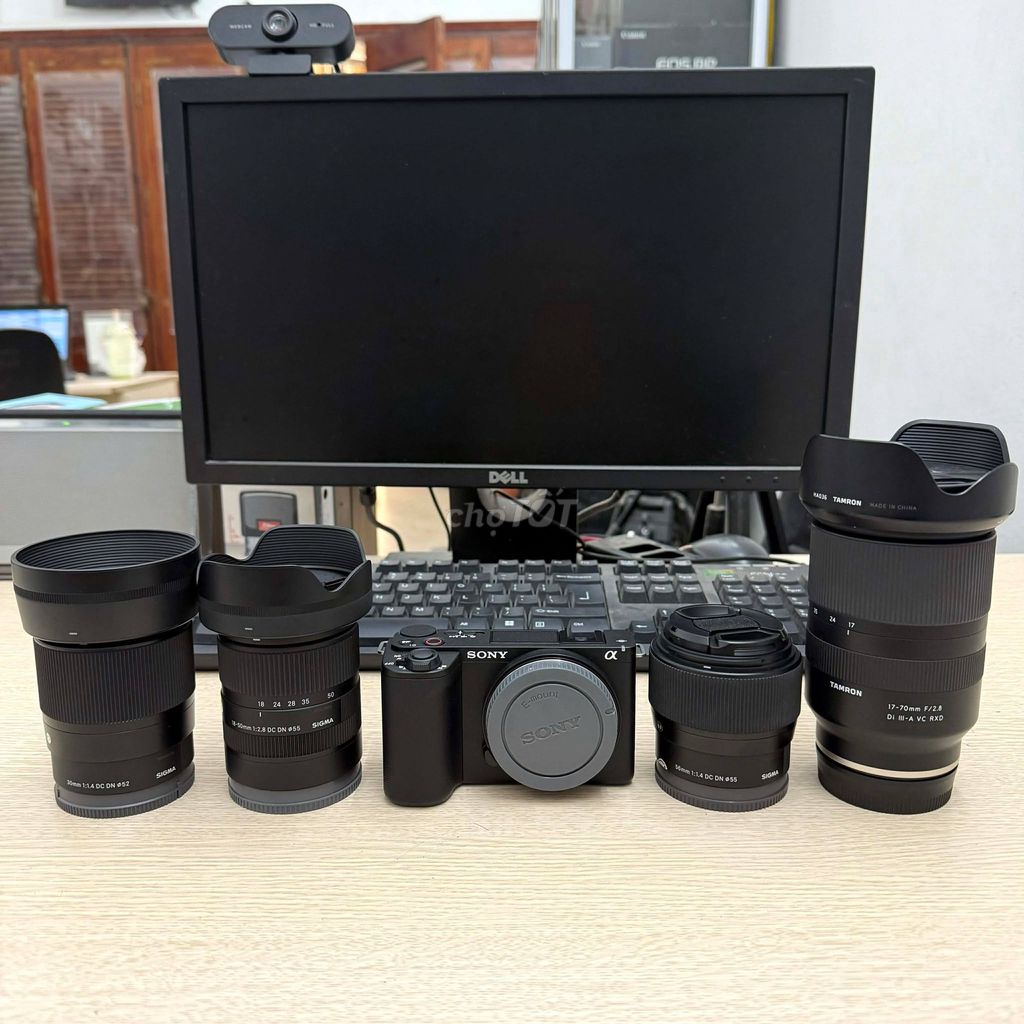 Sony ZVE10 mark II & 18-50F2.8 & 17-70F2.8 &30F1.4. Mua bán Máy ảnh, Máy quay tại Quận Hai Bà Trưng Hà Nội được đăng bởi Nguyễn Cường Camera hình 1