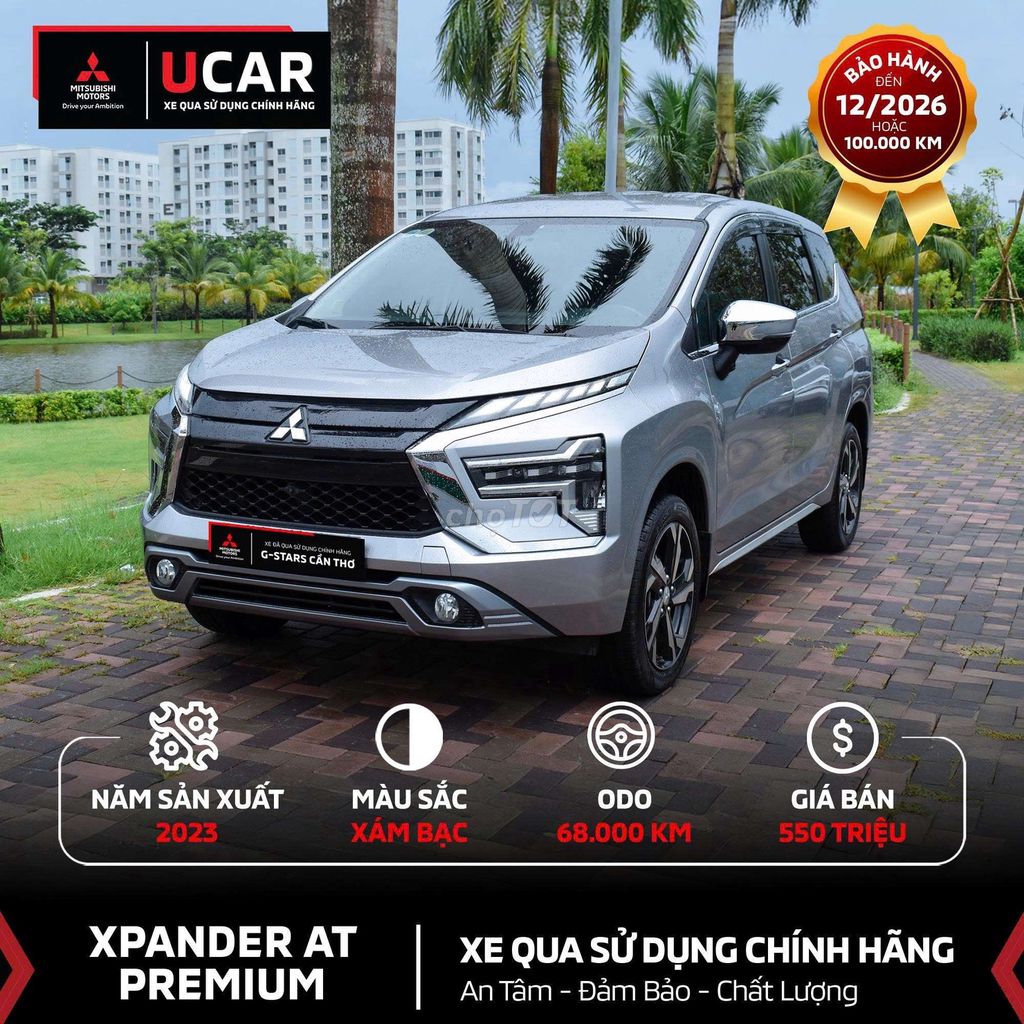 Xpander 2023 AT Premium - 68000 km. Mua bán Ô tô tại Quận Cái Răng Cần Thơ được đăng bởi Nguyễn Ngọc Phương Toàn hình 1
