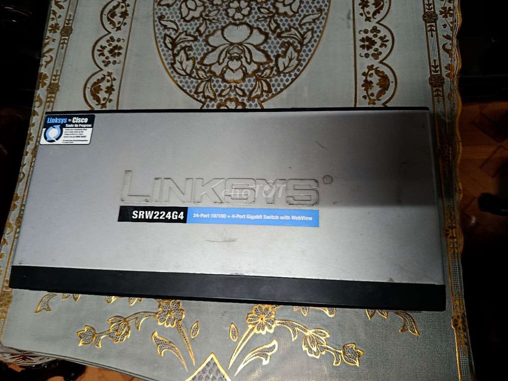 Switch mạng Linksys Cisco SRW224G4. Mua bán Phụ kiện (Màn hình, Chuột...) tại Thành phố Huế Thừa Thiên Huế được đăng bởi Ly Thanh hình 1