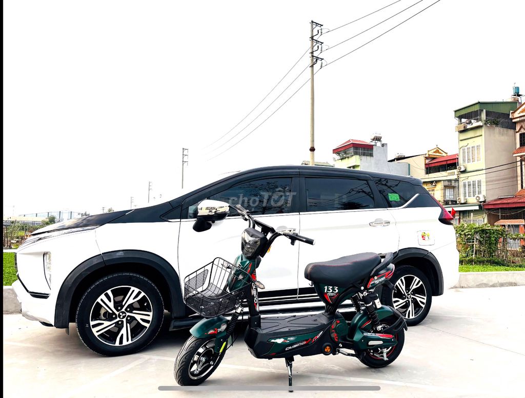 Xe đạp điện M133 màu xanh, ắc quy chì. Mua bán Xe điện tại Huyện Đông Anh Hà Nội được đăng bởi hoàng hình 1