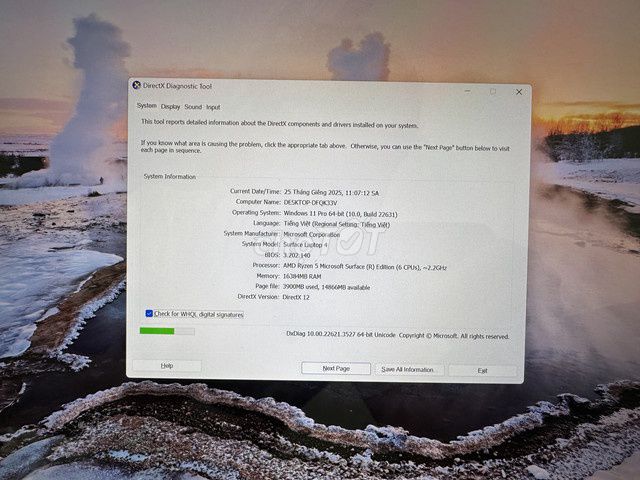 Microsoft Surface Laptop 4 Ryzen 5 16GB/256GB. Mua bán Laptop tại Quận Hồng Bàng Hải Phòng được đăng bởi Trần Mạnh Cường hình 1