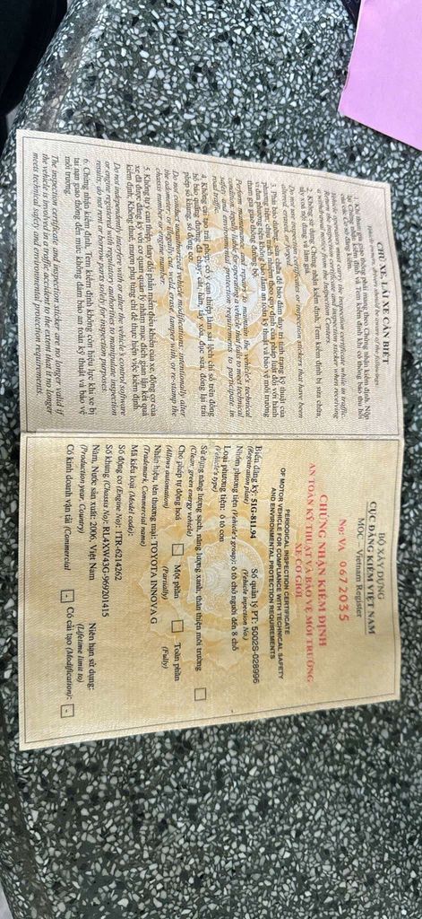 2 71 2006 G - 220000 km. Mua bán Ô tô tại Thành phố Long Khánh Đồng Nai được đăng bởi Phạm văn ý hình 13