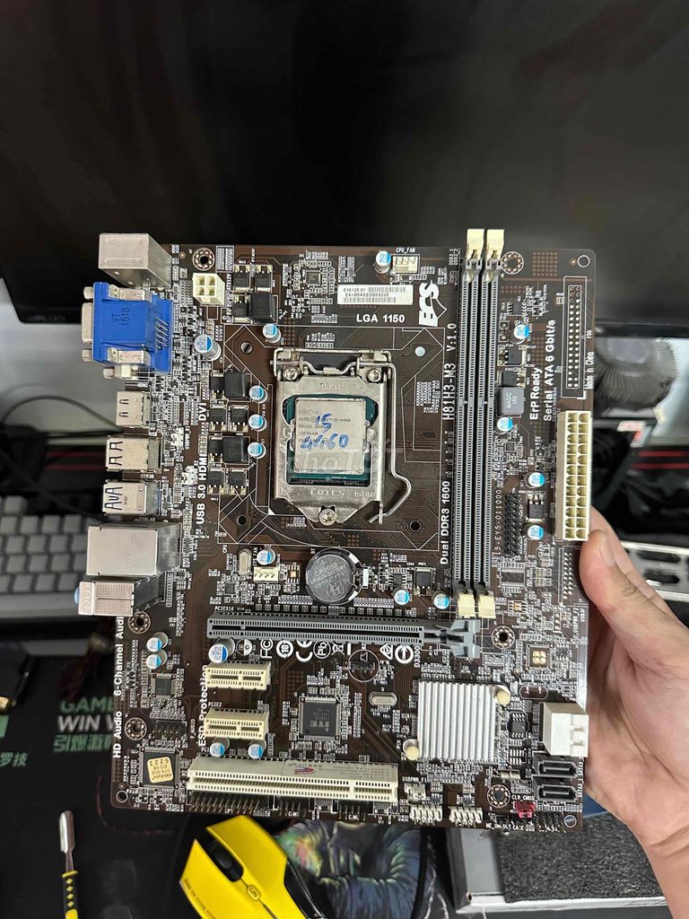 Bo mạch chủ ECS H81/ I5 4460/ Ram 16G/gtx 750.. Mua bán Linh kiện (RAM, Card...) tại Quận Gò Vấp Tp Hồ Chí Minh được đăng bởi Tình Nguyễn hình 1