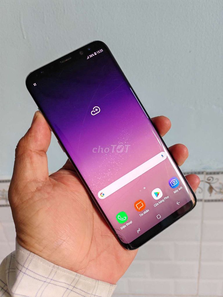 Samsung S8 plus 4/64G Cty 2 sim ko ám chữa cháy OK