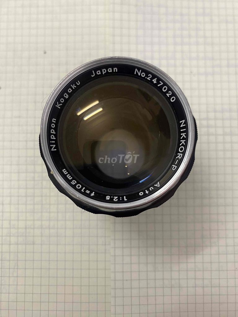 Ống kính Nikon NIKKOR-P Auto 105mm. Mua bán Máy ảnh, Máy quay tại Quận Ba Đình Hà Nội được đăng bởi Nguyễn Anh  hình 1