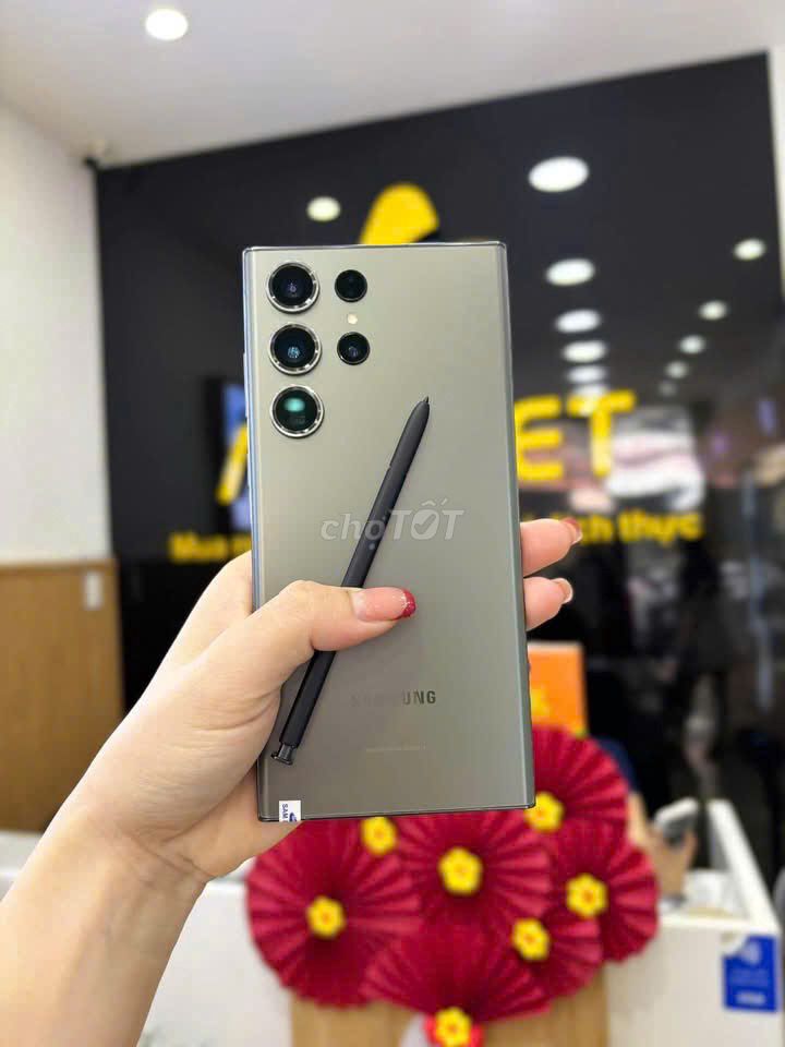 Samsung S23 Ultra 256Gb zin áp đẹp keng. Mua bán Điện thoại tại Quận Thanh Khê Đà Nẵng được đăng bởi Alovietstore Đà Nẵng hình 1