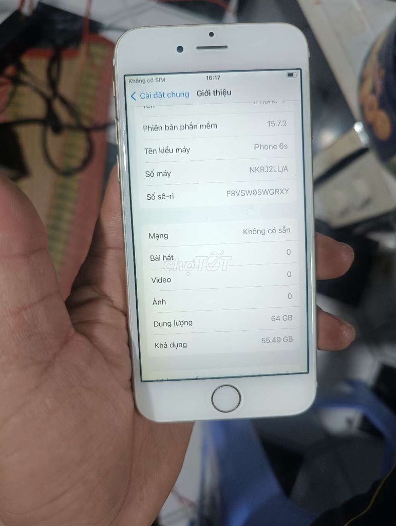 Apple iPhone 6s 64GB Vàng Đã dùng. Mua bán Điện thoại tại Thành phố Thủ Đức Tp Hồ Chí Minh được đăng bởi điện tử gia re hình 1