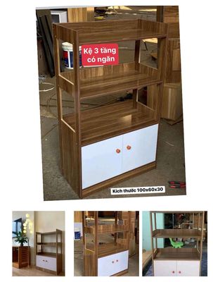 Kệ gỗ vi sóng màu nâu 399k. Mua bán Tủ, kệ gia đình tại Quận Thanh Khê Đà Nẵng được đăng bởi Gia Dụng Thủy Lê