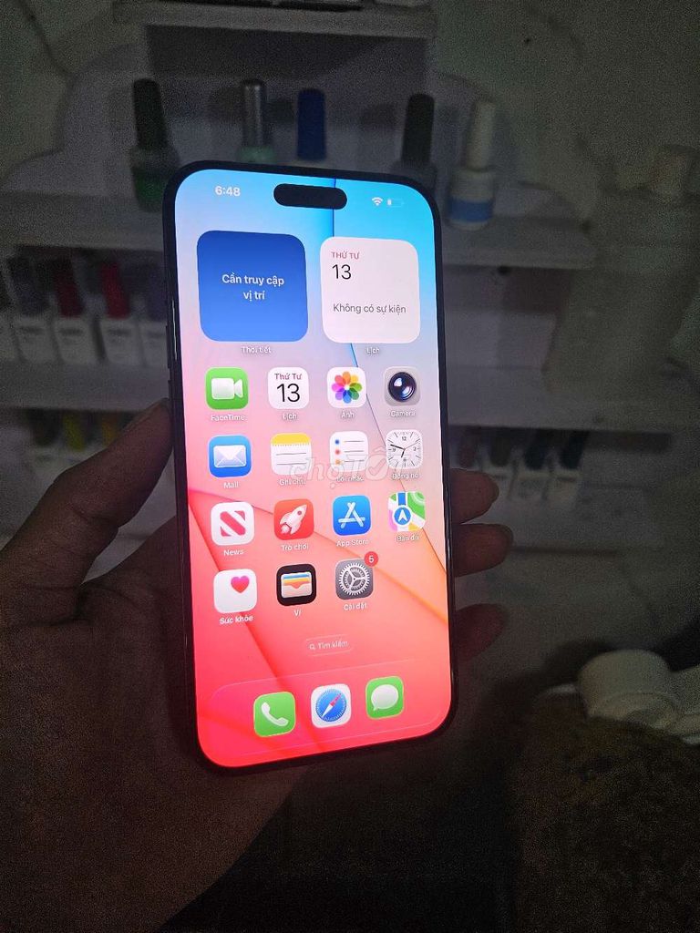 iPhone 16 Pro Max 512GB Đen dùng wifi. Mua bán Điện thoại tại Quận Ninh Kiều Cần Thơ được đăng bởi ipod high class hình 1