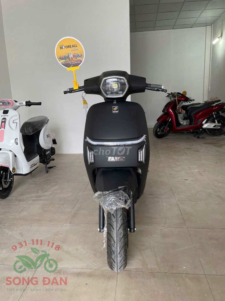🚨Faro đen đỏ nhám –Đẹp ngất ngây,sang hơn cả Vespa. Mua bán Xe điện tại Quận Bình Tân Tp Hồ Chí Minh được đăng bởi Xe Điện Song Đan  Before NPP MN hình 5