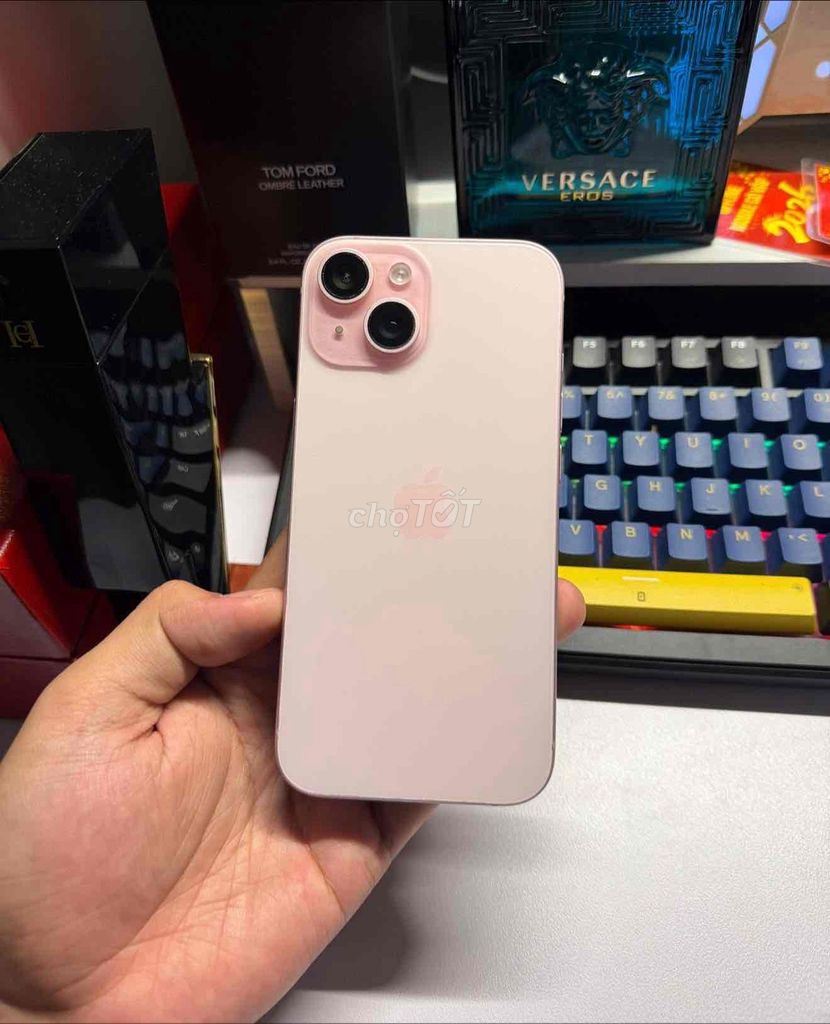 iPhone 15 256GB Hồng Đã sử dụng. Mua bán Điện thoại tại Quận Gò Vấp Tp Hồ Chí Minh được đăng bởi Thảo Nguyên hình 1