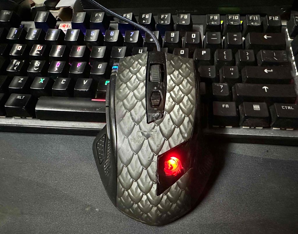 Chuột Game của Đức Sharkoon Drakonia có App chỉnh. Mua bán Phụ kiện (Màn hình, Chuột...) tại Quận 6 Tp Hồ Chí Minh được đăng bởi CQH hình 1