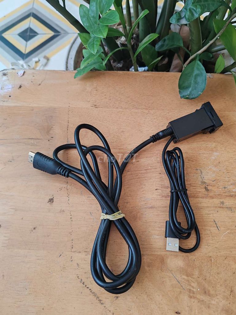 Cáp chuyển đổi USB, HDMI, Audio Đen. Mua bán Phụ kiện (Màn hình, Chuột...) tại Quận 7 Tp Hồ Chí Minh được đăng bởi Vy Vy hình 1