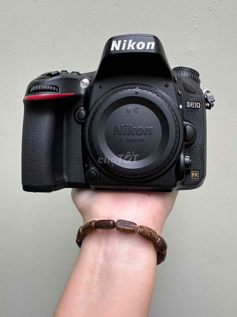 Nikon D610 fullbox đẹp long lanh .