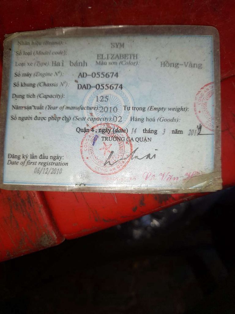 Xe atila 2010 bstp có gấy. Mua bán Xe máy tại Quận 7 Tp Hồ Chí Minh được đăng bởi Lê Mùi hình 5