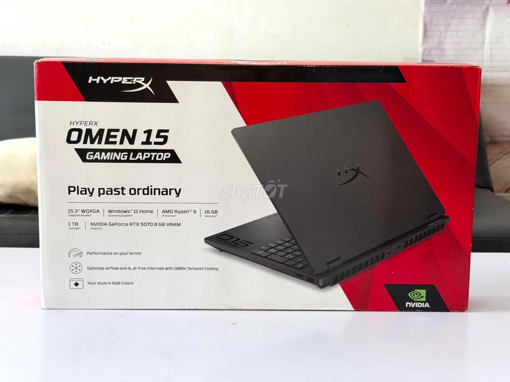 HP Omen 15 HyperX 2026 R9 8940HX RTX 5070 8G 2.5K. Mua bán Laptop tại Quận 10 Tp Hồ Chí Minh được đăng bởi Trung Trương hình 1