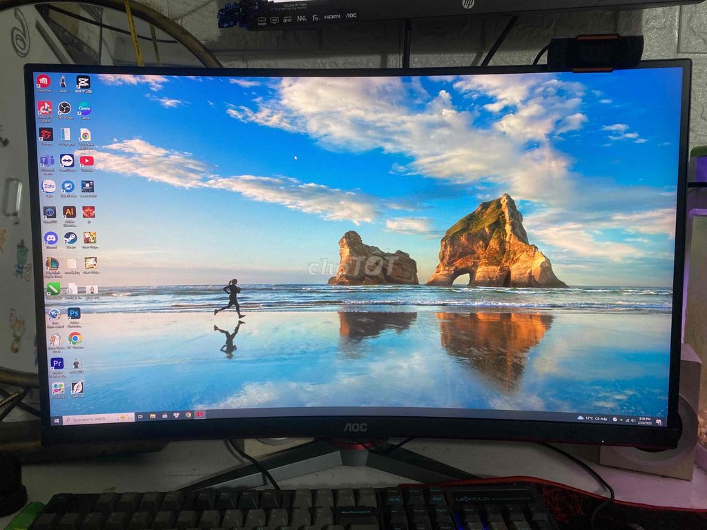 thanh lý màn cong 144hz QHD đẹp