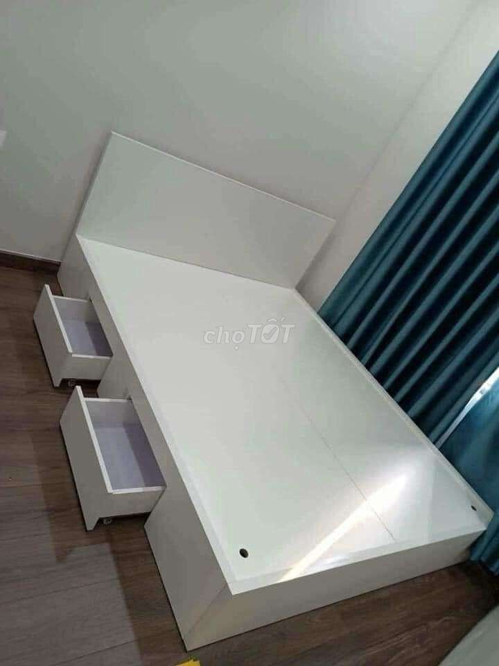 Giuờng trắng gỗ mdf new5256