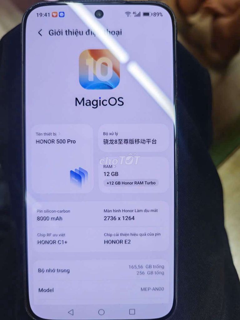 Honor 500 Pro 256GB Đen. Mua bán Điện thoại tại Thành phố Tam Kỳ Quảng Nam được đăng bởi Hoàng  Bảo hình 1