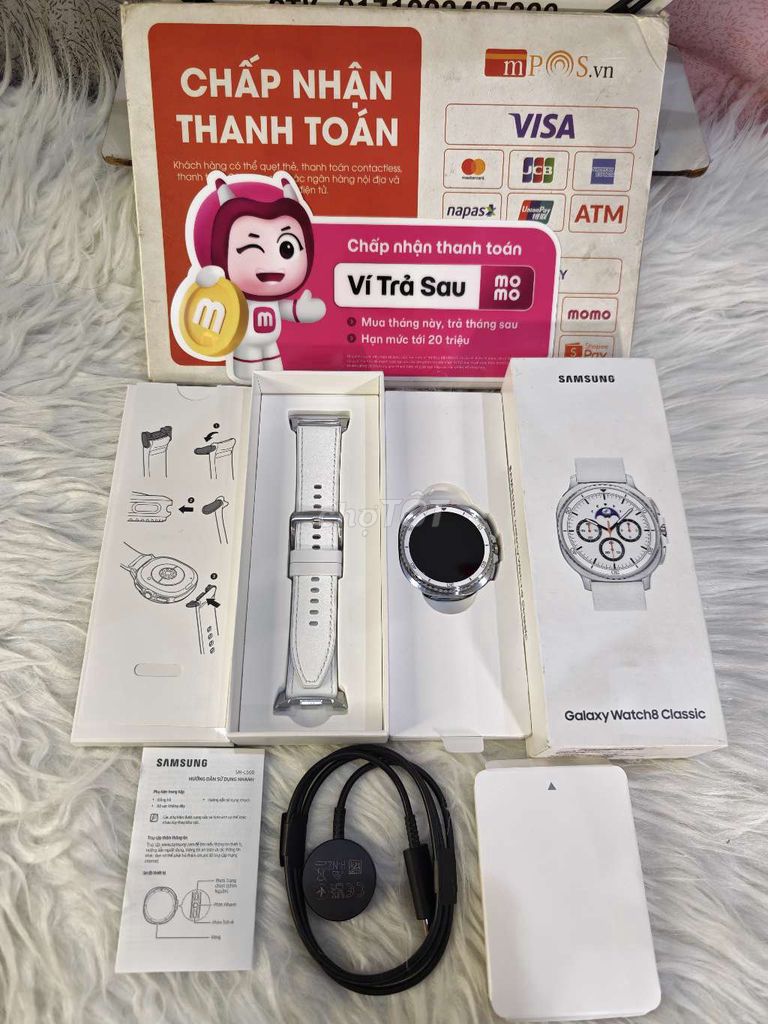 Samsung Watch 8 Classic 46mm Gps 99.9% bh 6/5/2027. Mua bán Thiết bị đeo thông minh tại Quận Tân Phú Tp Hồ Chí Minh được đăng bởi Phan Tấn SmartWatch hình 1