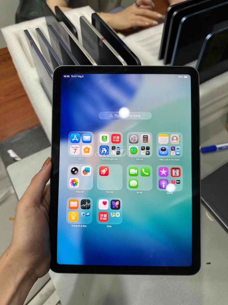 Apple iPad Air 5 64GB Tím. Mua bán Máy tính bảng tại Quận Hoàng Mai Hà Nội được đăng bởi Ly Ly hình 1