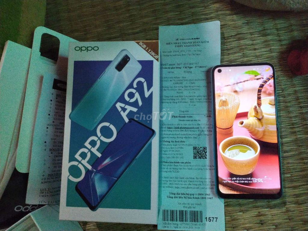 0344342660 - Oppo A9X Xanh dương