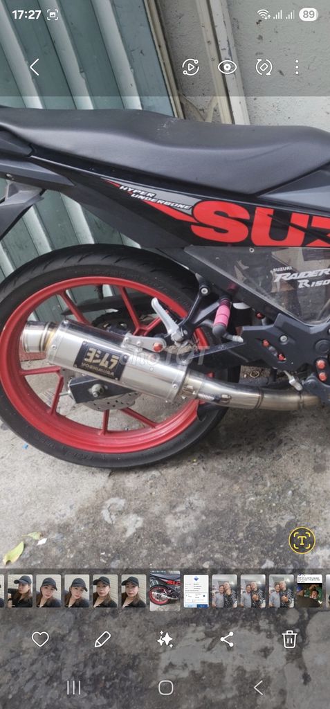 Raider 2019 xe lướt 7000km. Mua bán Xe máy tại Quận Hải Châu Đà Nẵng được đăng bởi Huy Lee hình 2