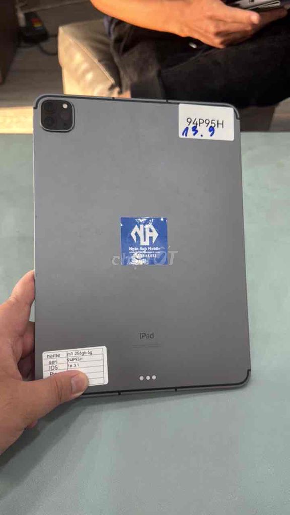 IPad pro m1 256 5 g giá tốt dung lượng cao. Mua bán Máy tính bảng tại Thành phố Thủ Đức Tp Hồ Chí Minh được đăng bởi Ngân anh mobile hình 1