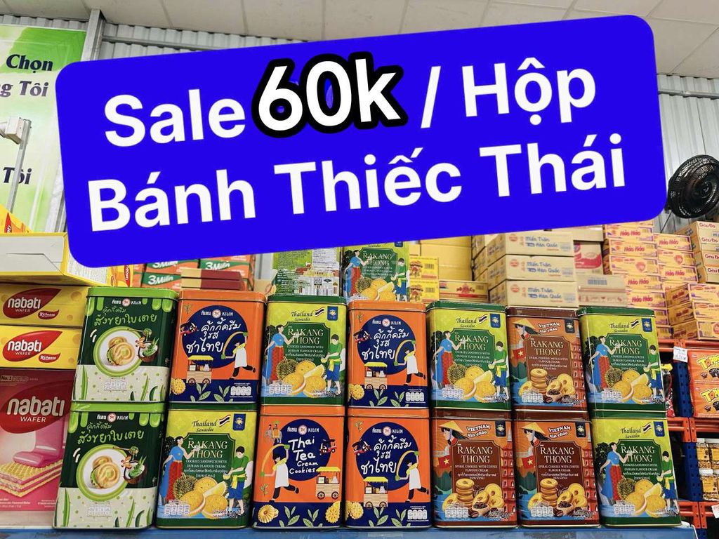 Bánh quy Rakang Thong Hộp thiếc 400g. Mua bán Đồ ăn, thực phẩm và các loại khác tại Quận Tân Bình Tp Hồ Chí Minh được đăng bởi Thảo Supon hình 1