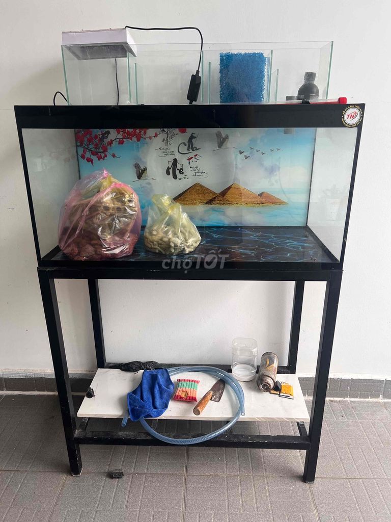 Hồ cá Kính 80x40x110cm. Mua bán Phụ kiện, Thức ăn, Dịch vụ tại Huyện Bình Chánh Tp Hồ Chí Minh được đăng bởi dung nguyen hình 1
