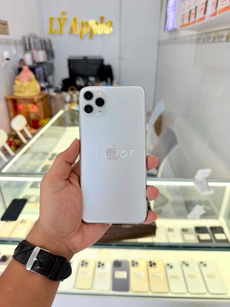 Apple iPhone 11 Pro Max 64GB Trắng 100%. Mua bán Điện thoại tại Thành phố Long Xuyên An Giang được đăng bởi Lý Apple hình 1