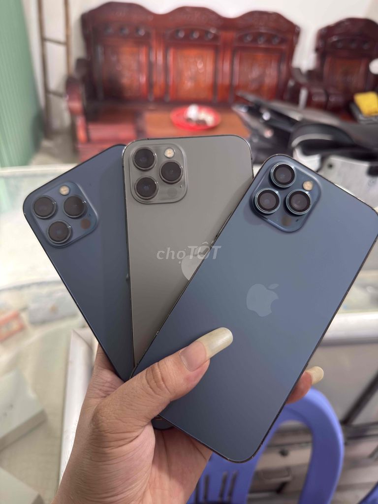 Apple iPhone 12 Pro Max Xám, Xanh. Mua bán Điện thoại tại Thị xã Bến Cát Bình Dương được đăng bởi Vũ tuấn hình 1
