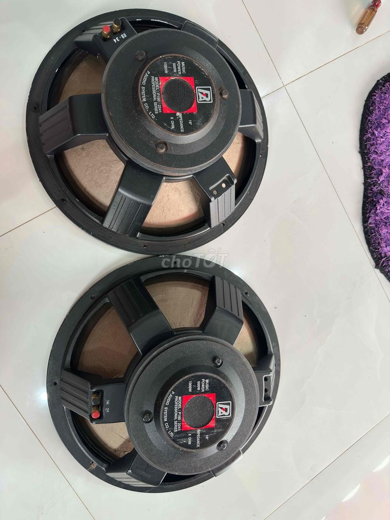 Loa Bass P.Audio System P180-2241 Thái Lan Đen. Mua bán Tivi, Âm thanh tại Huyện Châu Thành Kiên Giang được đăng bởi Pham Loi hình 1