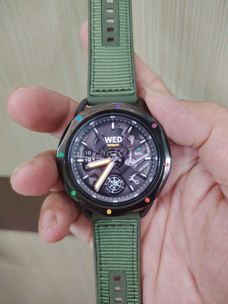Xiaomi Watch S3 Xanh rêu GPS nghe gọi. Mua bán Thiết bị đeo thông minh tại Quận Hai Bà Trưng Hà Nội được đăng bởi Cuong hình 1