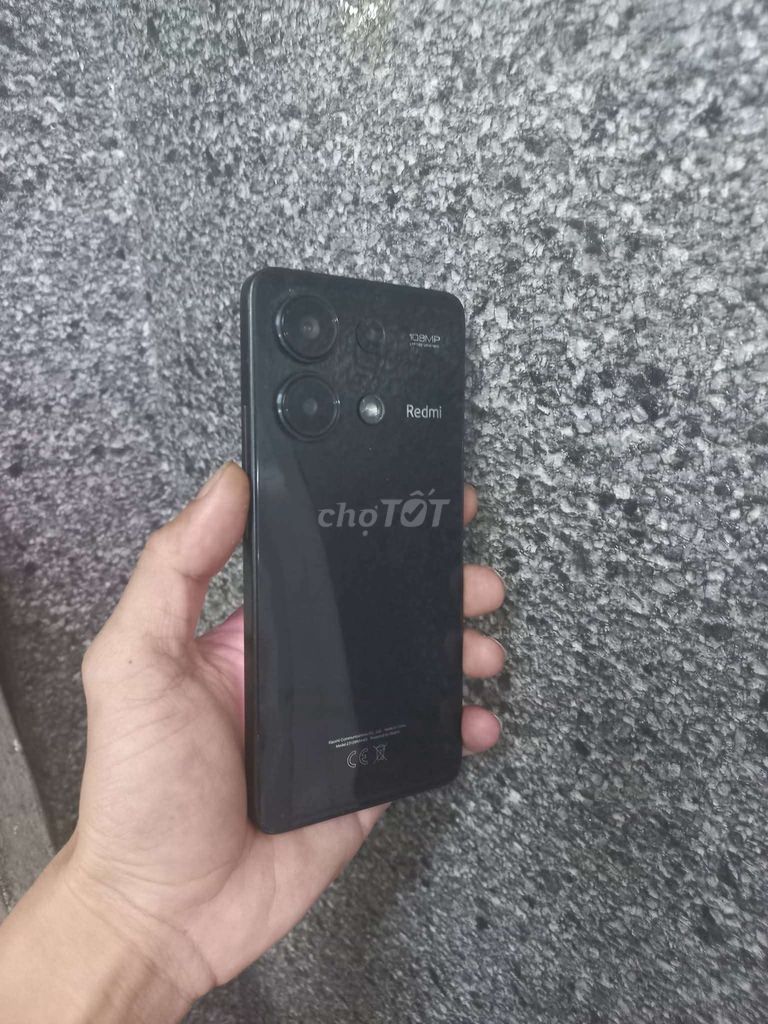 Xiaomi Redmi Note 13 128GB Đen. Mua bán Điện thoại tại Quận 12 Tp Hồ Chí Minh được đăng bởi Tú na Lam hình 1