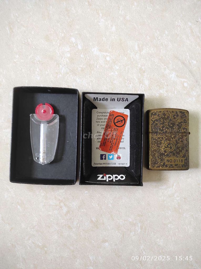 Giao lưu zippo