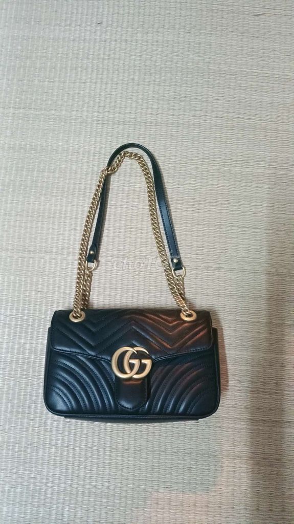 Túi da thật Gucci made Italy cod auth 2hàng sắcnét