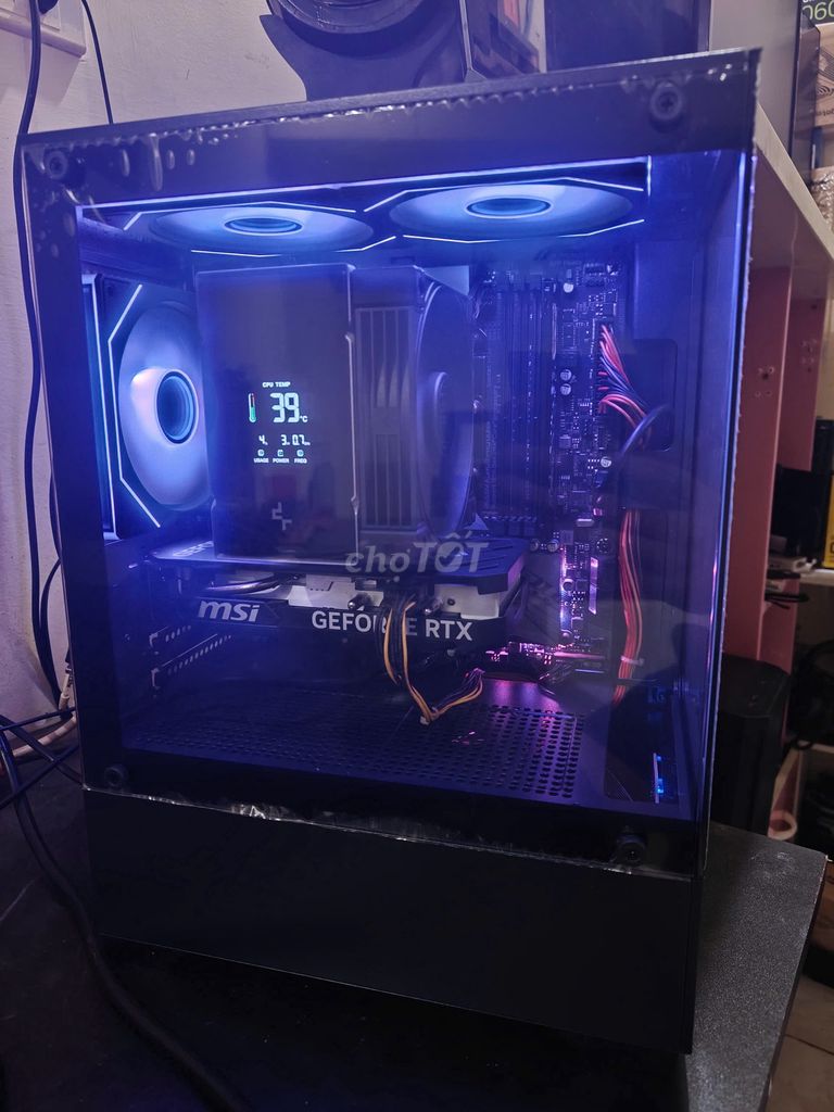 Case Core i5 12400F/16G/NVMe 256Gb/RTX 4060 8Gb. Mua bán Máy tính để bàn tại Thành phố Buôn Ma Thuột Đắk Lắk được đăng bởi DH Computer hình 1