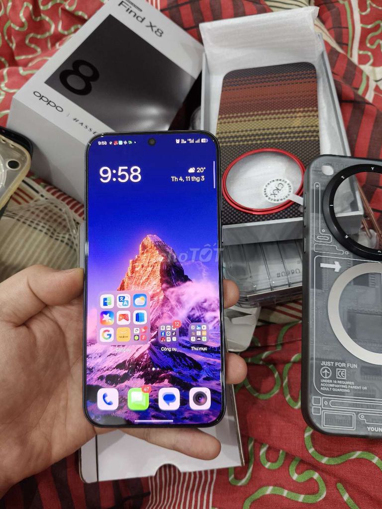 Oppo Find X8 16/512 chính hãng bảo hành dài. Mua bán Điện thoại tại Quận Hoàng Mai Hà Nội được đăng bởi Jacking Son hình 1