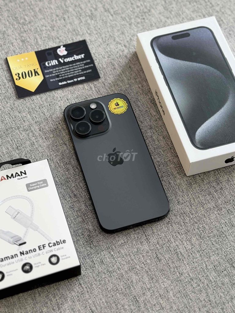 Apple iPhone 15 Pro 256GB quốc tế. Mua bán Điện thoại tại Thành phố Long Xuyên An Giang được đăng bởi TP Apple Store hình 1