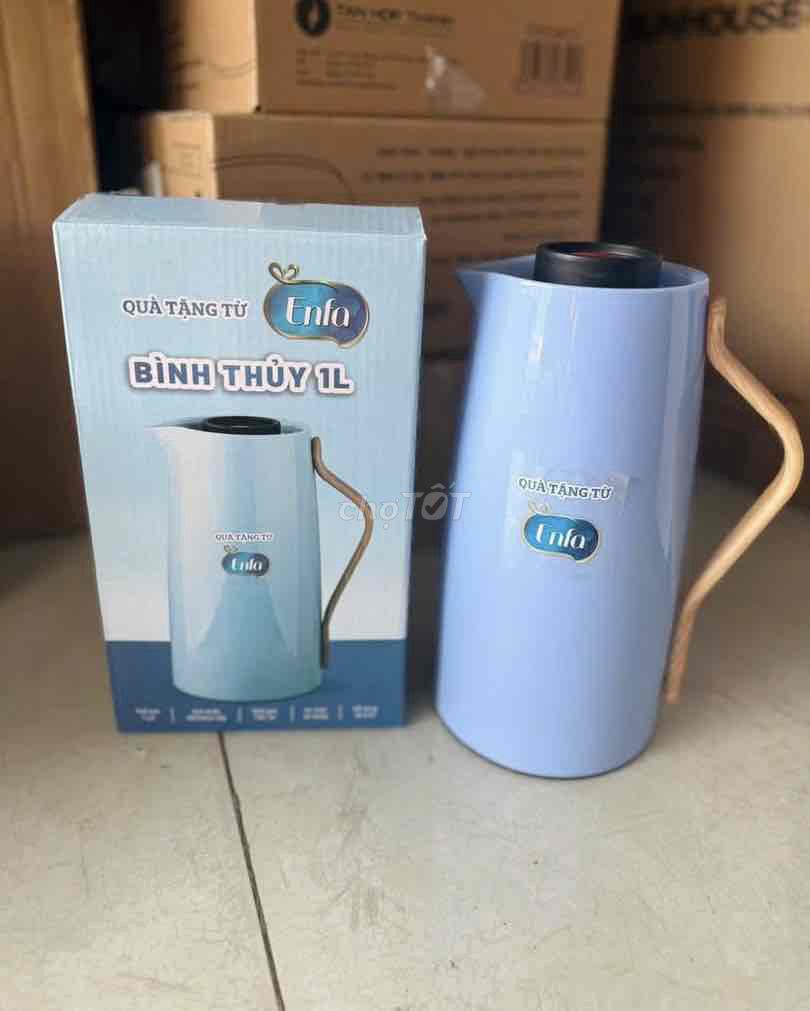 Bình giữ nhiệt Enfa 1 lít Xanh nhạt. Mua bán Dụng cụ nhà bếp tại Thành phố Huế Thừa Thiên Huế được đăng bởi võ thị bích hà hình 1