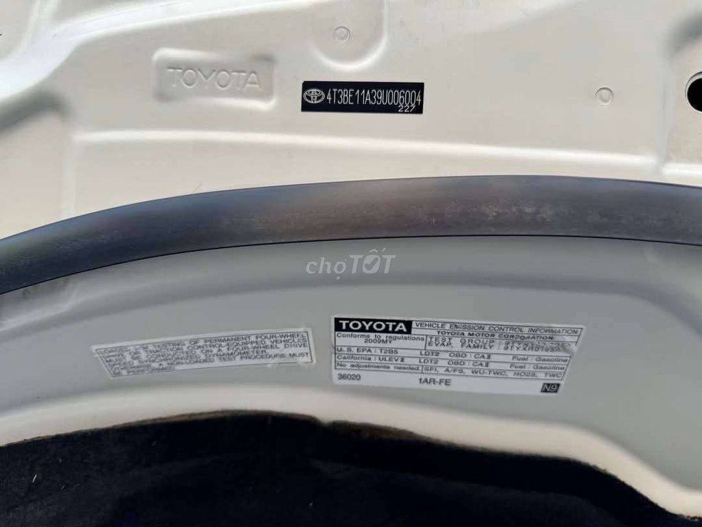 Toyota Venza 2.7AWD 2009 Full 2 cầu Nhập Mỹ🇺🇸. Mua bán Ô tô tại Quận 11 Tp Hồ Chí Minh được đăng bởi Hoàng Phúc hình 10