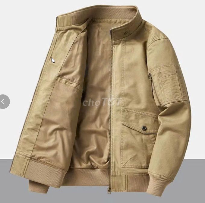 ÁO KHOÁC KAKI NAM CAO CẤP THỜI TRANG AKK1409 - PHL. Mua bán Quần áo tại Quận 1 Tp Hồ Chí Minh được đăng bởi Siêu thị Anh Tú 68   hình 1