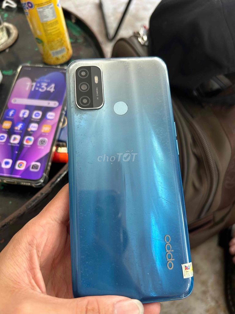 Oppo A53 6GB/128GB Xanh. Mua bán Điện thoại tại Quận 10 Tp Hồ Chí Minh được đăng bởi Nguyễn Thị Mỹ An hình 1