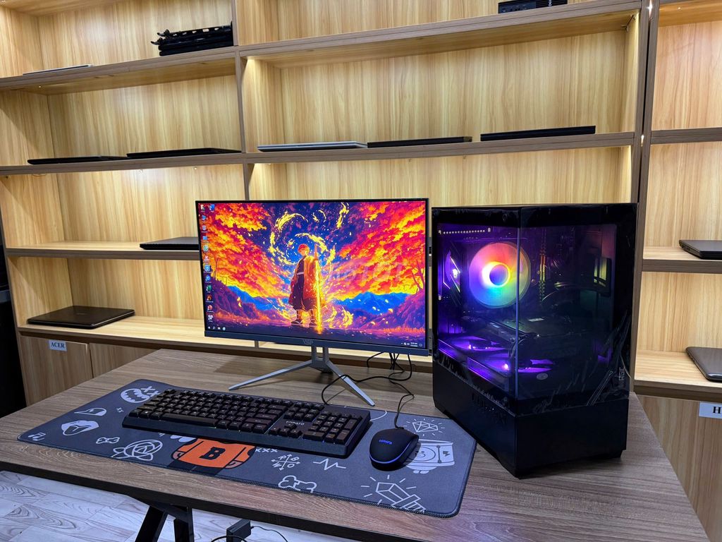  I3-9100F/16GB/SSD 256GB/GTX 1050TI 4GB/LCD 24"FHD. Mua bán Máy tính để bàn tại Thành phố Thủ Dầu Một Bình Dương được đăng bởi Huỳnh Phát Store hình 1