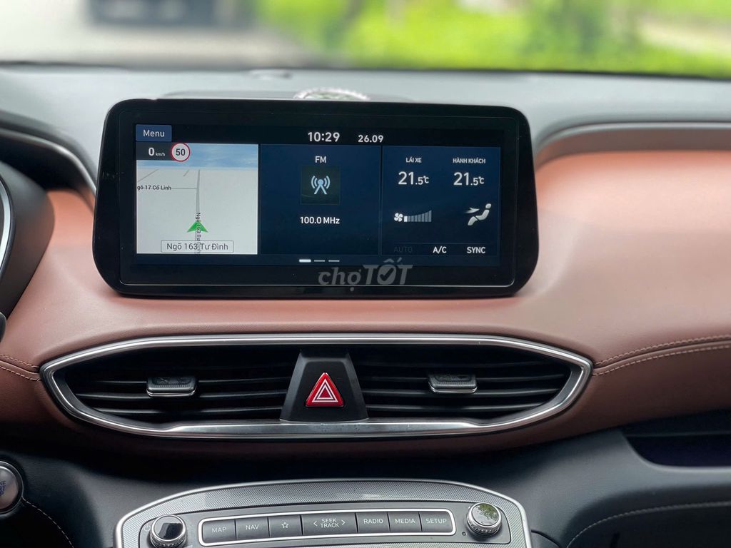 Hyundai SantaFe 2021 máy dầu 2.2D HTRAC - 50000 km. Mua bán Ô tô tại Quận Long Biên Hà Nội được đăng bởi Lê Huy hình 7