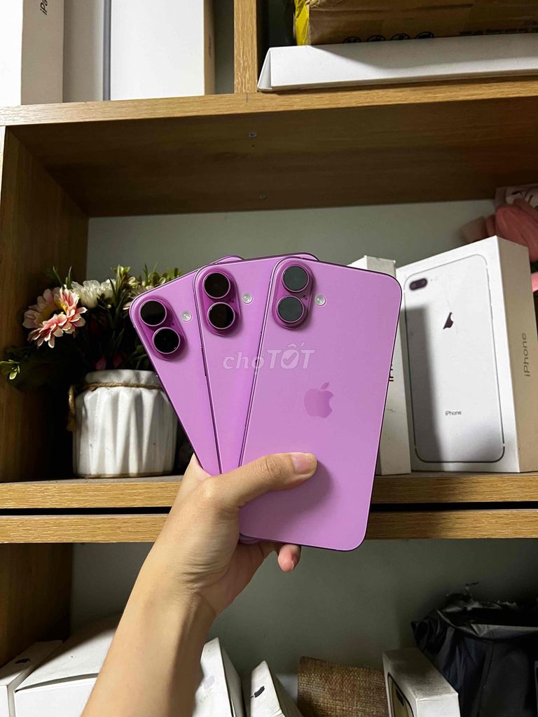 iPhone 16 Plus Hồng Lock Eid Góp Từ 0₫. Mua bán Điện thoại tại Quận 7 Tp Hồ Chí Minh được đăng bởi Trâm bán táo  hình 1